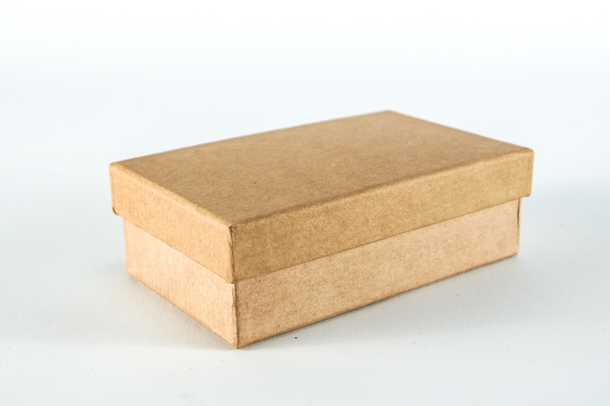 Boîte carton kraft