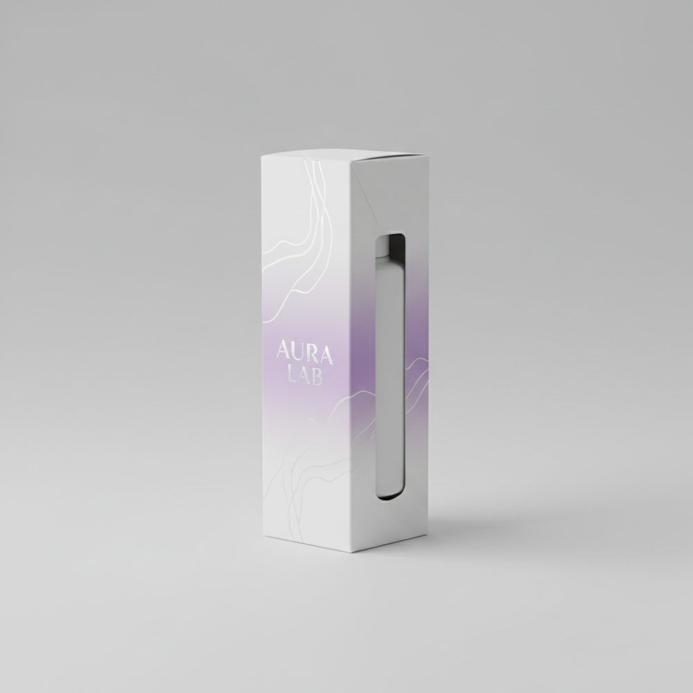 Folding Carton for Vials with Integrated Insert
